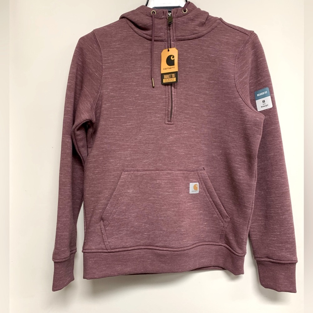 Carhartt Women’s midweight half zip sweatshirt